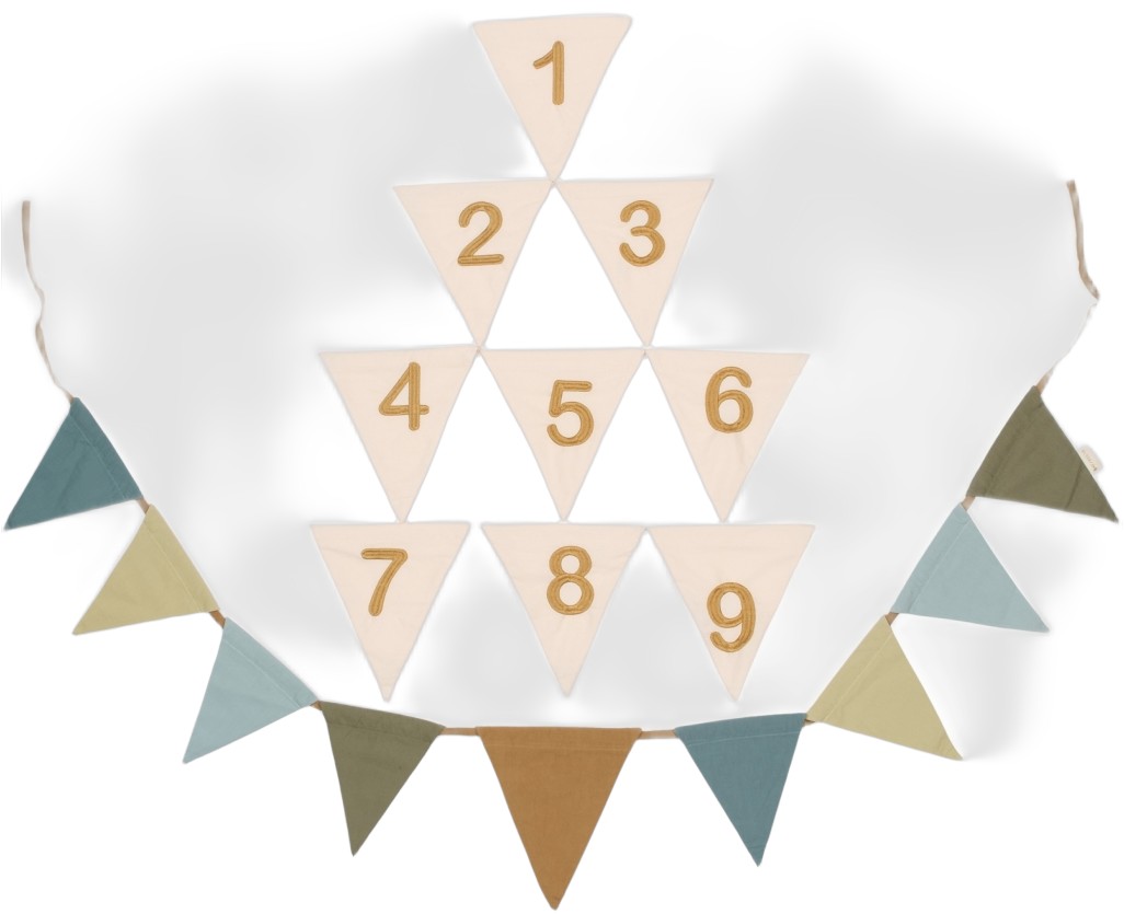 Garland Blue Mix Birthday